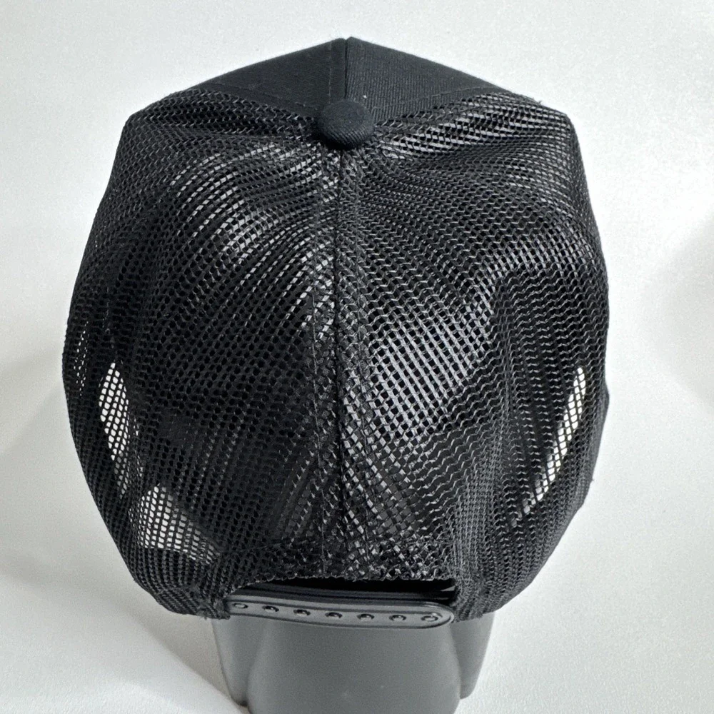 Harley Davidson‎ Snapback Canvas Hat Black Orange Logo Cap